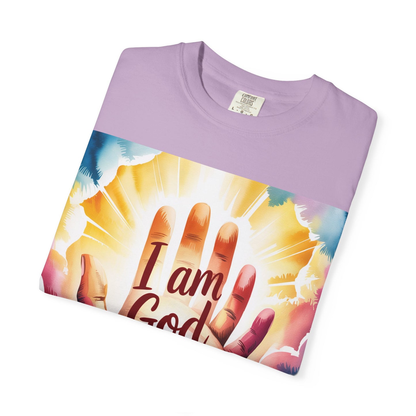 FBR Colorful Inspirational Unisex T-shirt for Faith and Positivity - God Made
