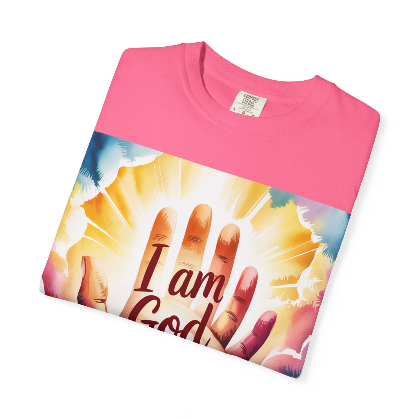 FBR Colorful Inspirational Unisex T-shirt for Faith and Positivity - God Made