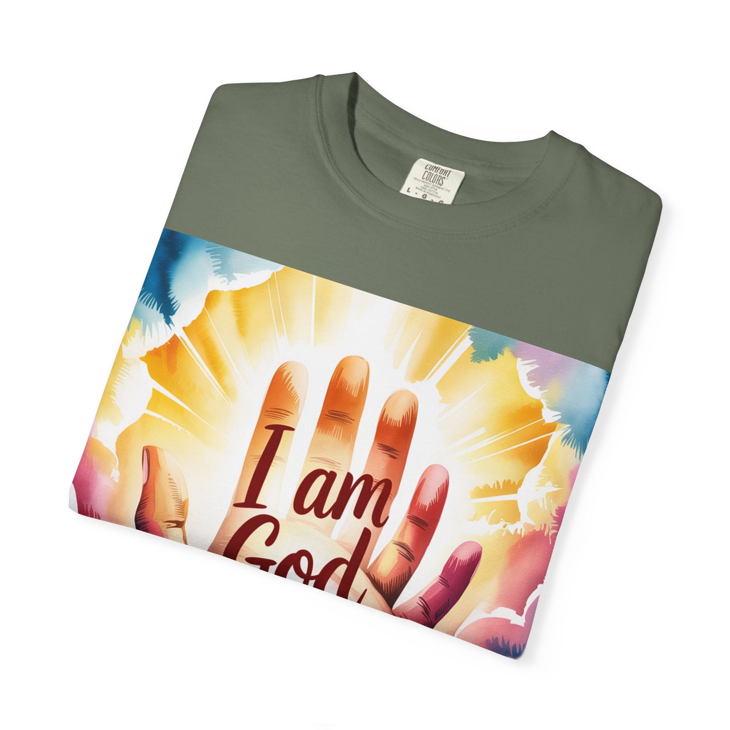 FBR Colorful Inspirational Unisex T-shirt for Faith and Positivity - God Made