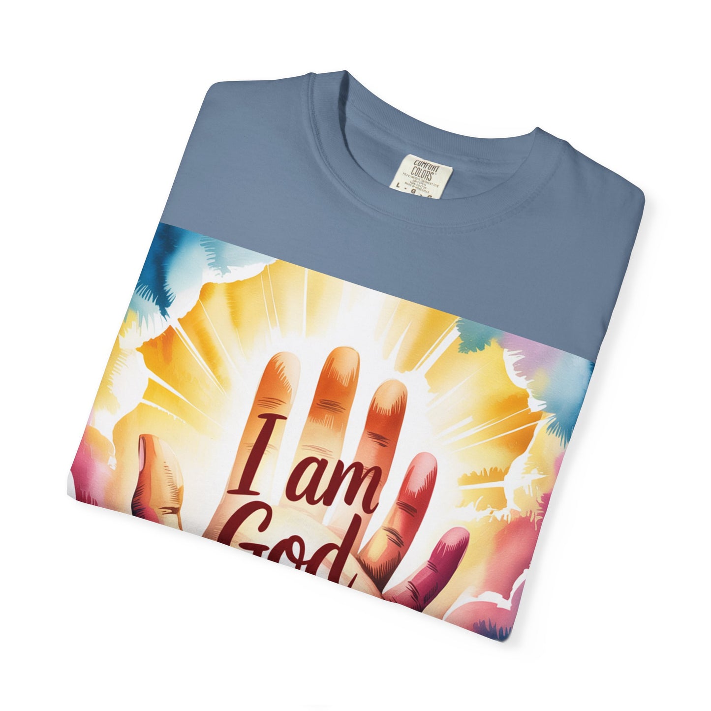 FBR Colorful Inspirational Unisex T-shirt for Faith and Positivity - God Made