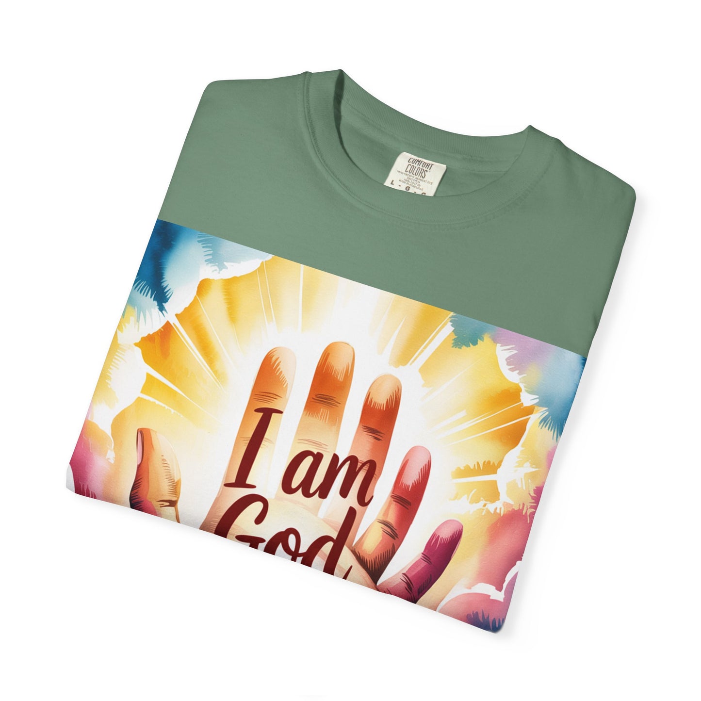 FBR Colorful Inspirational Unisex T-shirt for Faith and Positivity - God Made