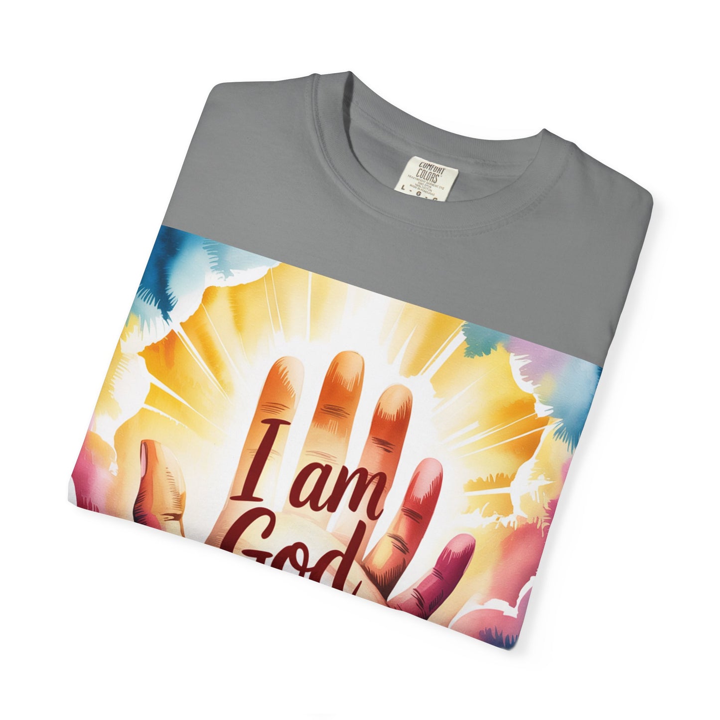 FBR Colorful Inspirational Unisex T-shirt for Faith and Positivity - God Made