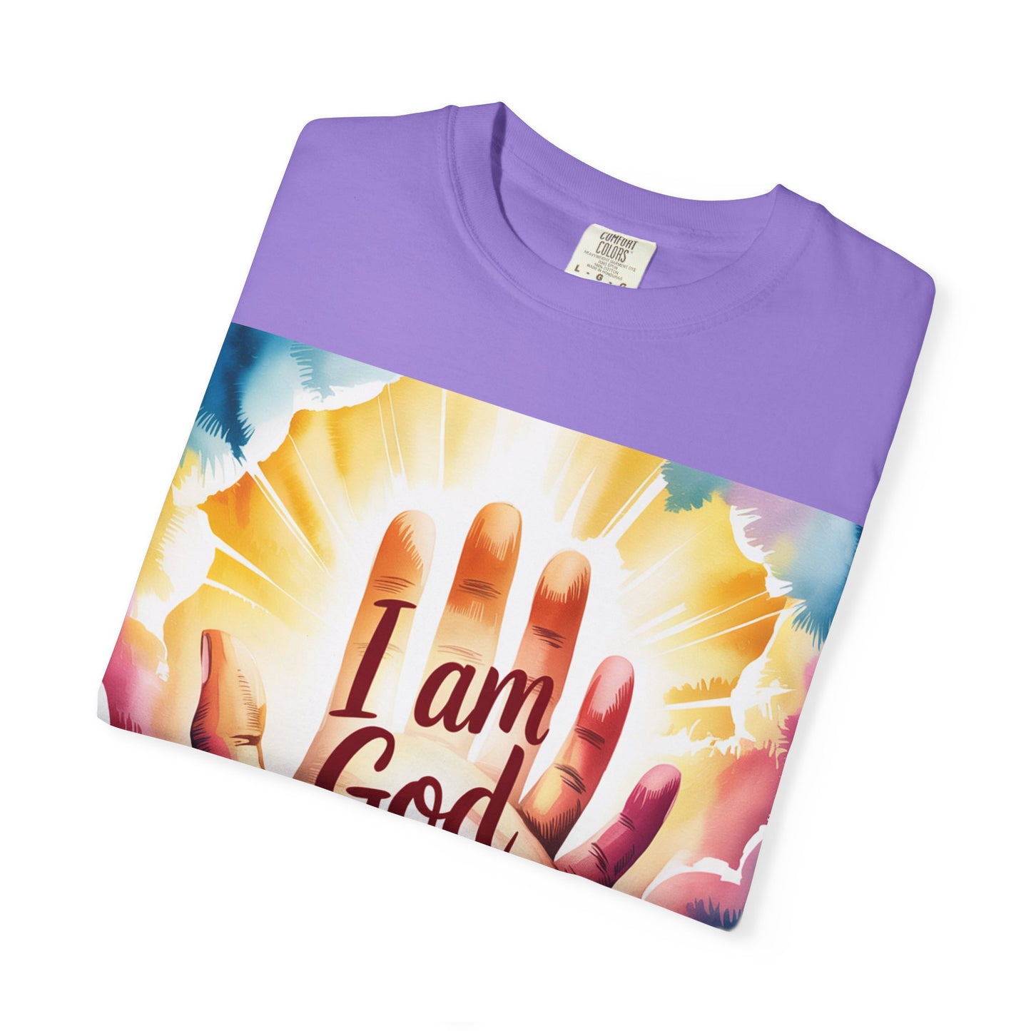 FBR Colorful Inspirational Unisex T-shirt for Faith and Positivity - God Made