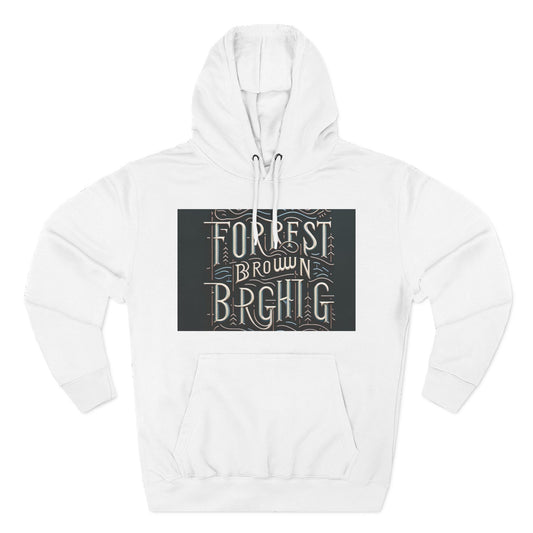 FBR Cozy Three-Panel Fleece Hoodie, Inspirational Fashion, Gift for Friends\