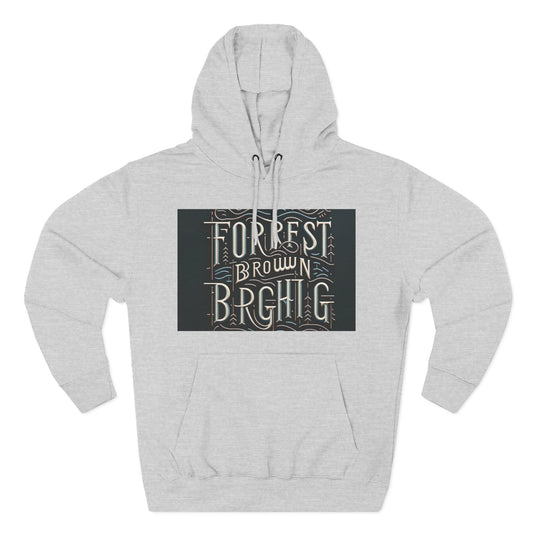 FBR Cozy Three-Panel Fleece Hoodie, Inspirational Fashion, Gift for Friends\